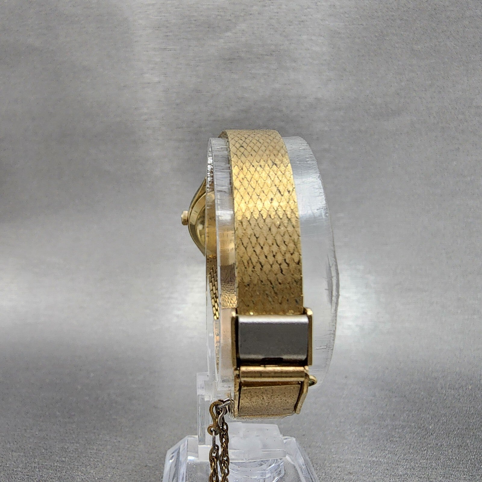 VTG Seiko Watch Women 22mm Brown Dial Gold plated Round 437000 New Battery7