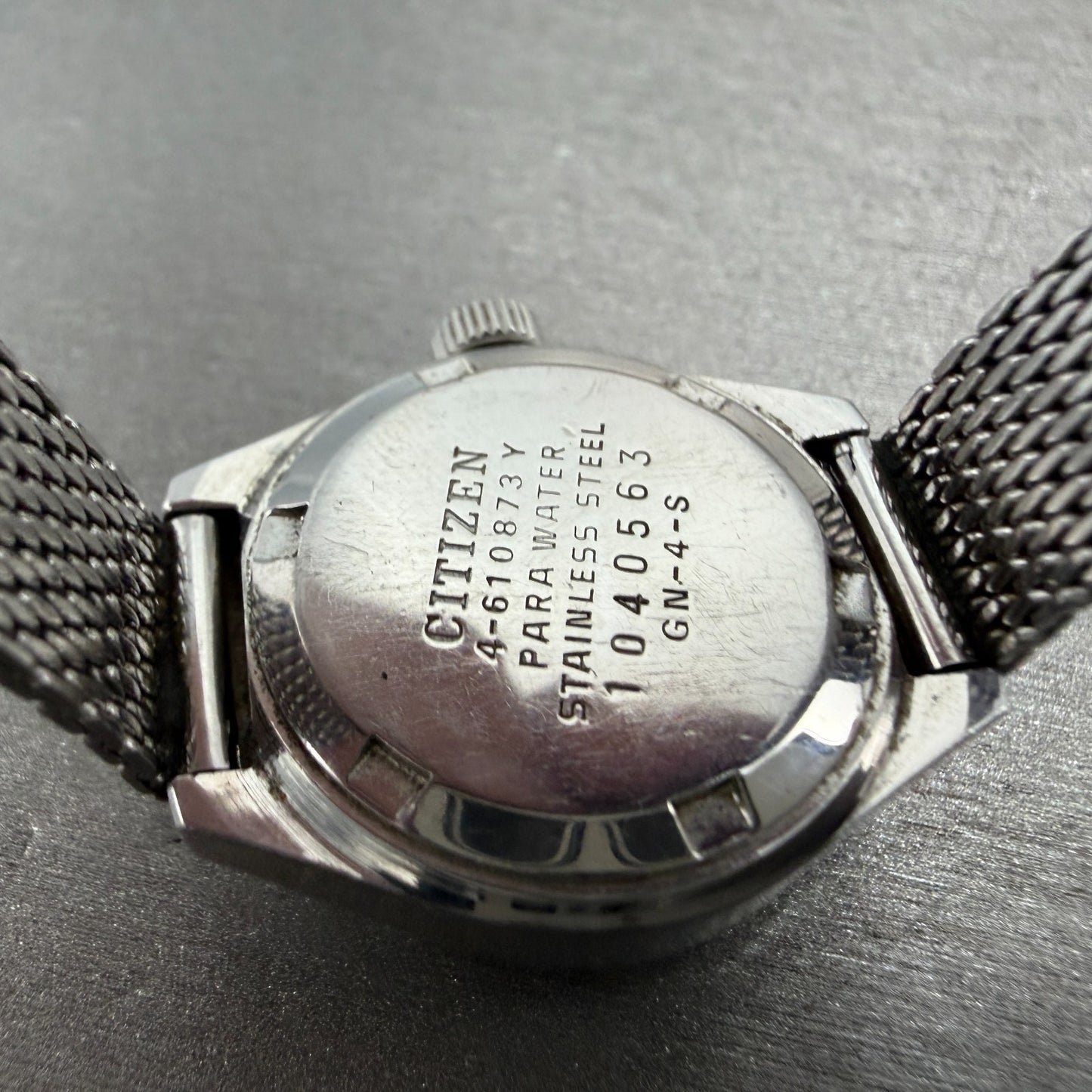 Citizen Cosmostar Watch Women 22mm Silver Dial Silver Tone Date Manual Runs ABC19