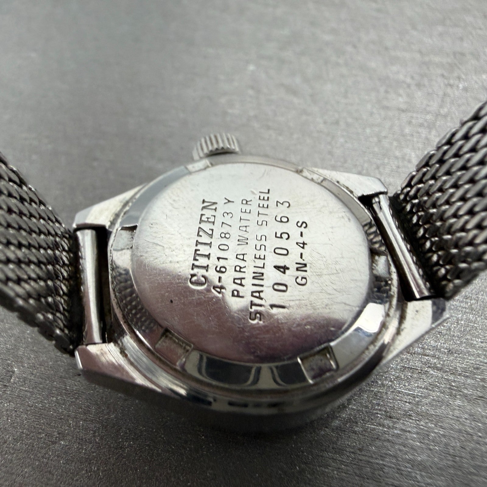 Citizen Cosmostar Watch Women 22mm Silver Dial Silver Tone Date Manual Runs ABC19