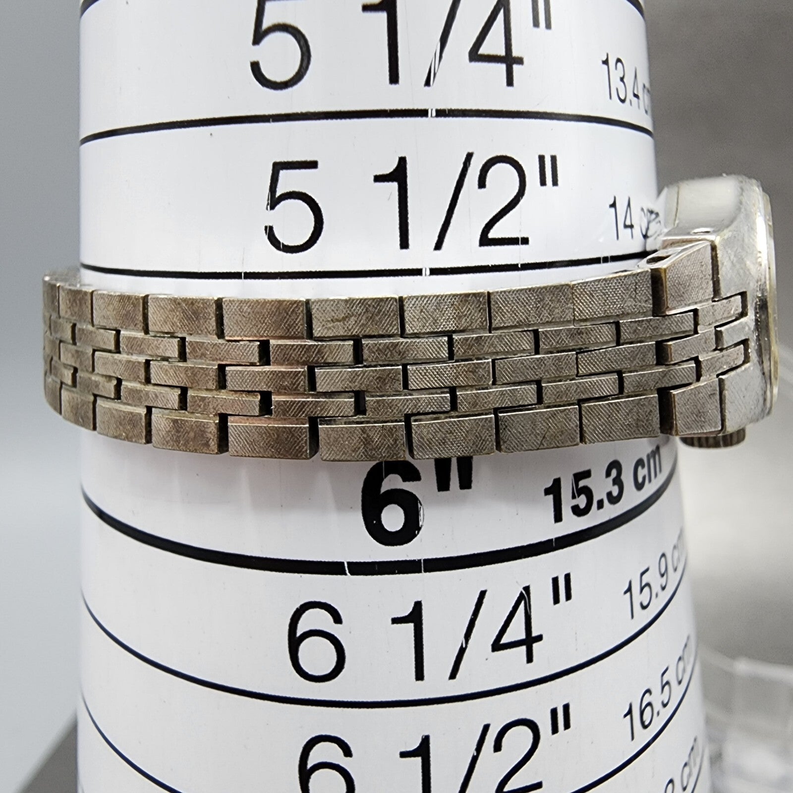 Seiko Watch Women 17mm Silver Dial Silver Tone Manual Oval 177230 Runs10