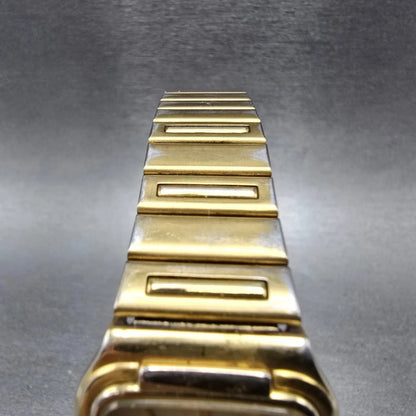 Citizen CQ Tank Watch Men 26mm Gold Dial Gold Tone Rectangle 6030-S16890 PARTS5