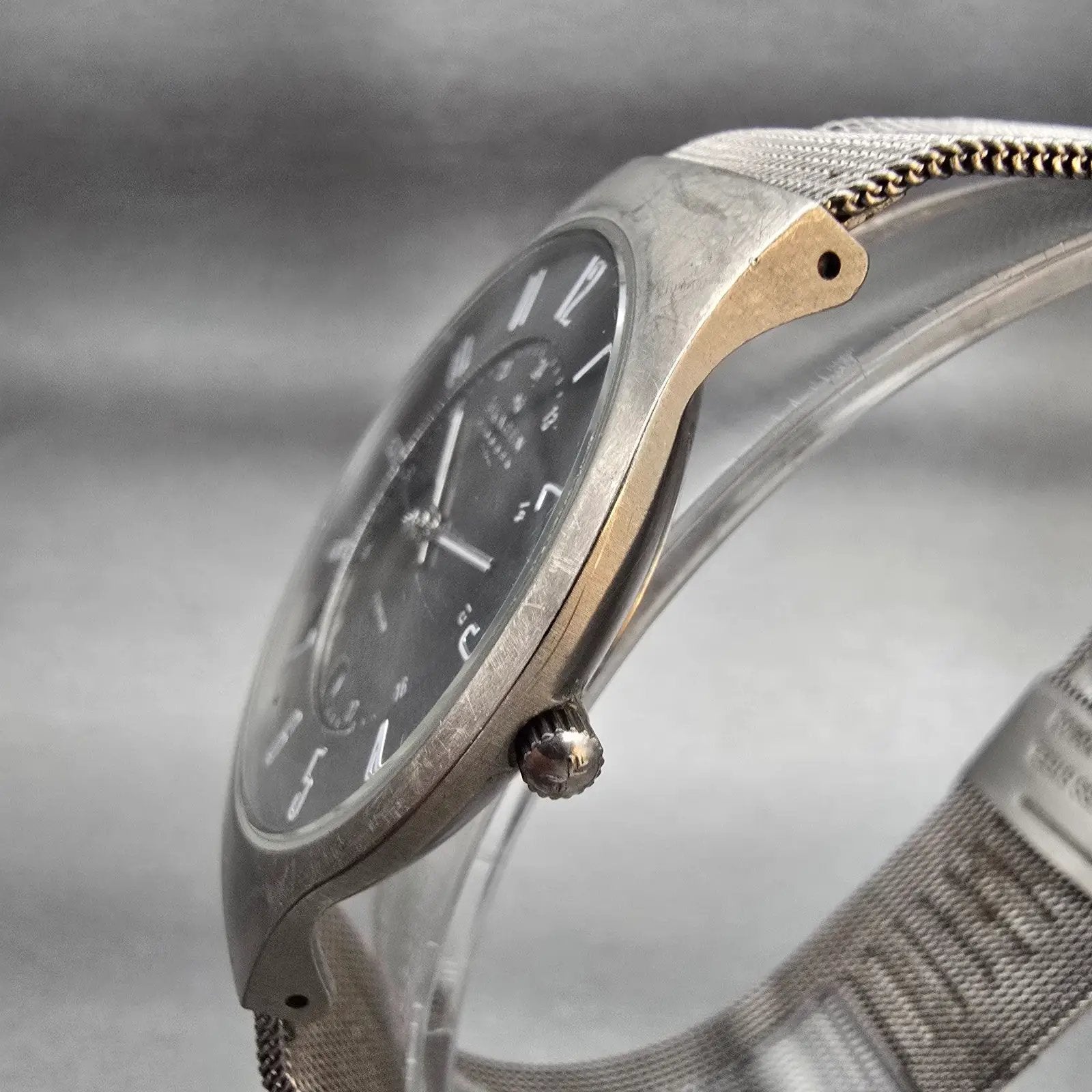 Skagen Sundby Watch Men 37mm Gray Dial Titanium Date 233XLTTM New Battery2