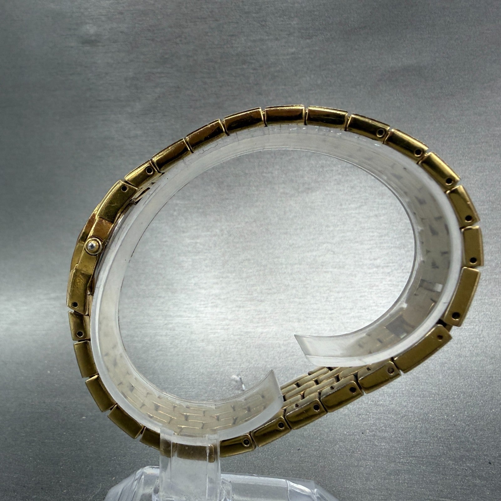 Seiko Watch Women 18mm Black Dial Gold Tone Round 1N00-0029 New Battery Vintage6