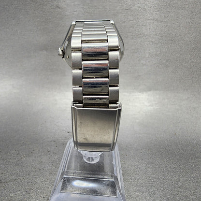 Citizen CQ Watch Men 38mm White Dial Silver Tone Daydate 4730160 PARTS7