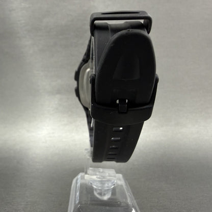 Casio W-96H Watch Men 35mm Digital Black Tone Alarm Chrono Rectangle New Batt GH7