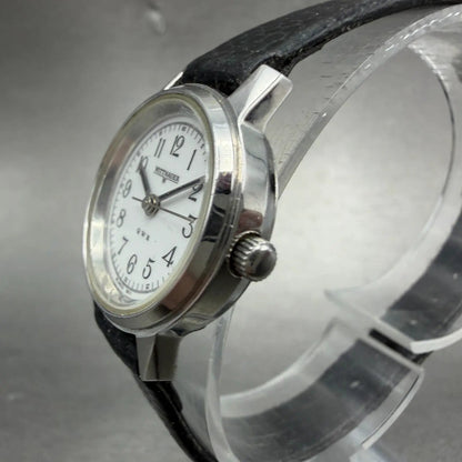 Wittnauer QWR Watch Women 23mm White Dial Silver Tone Round BL9623 5611 New batt2