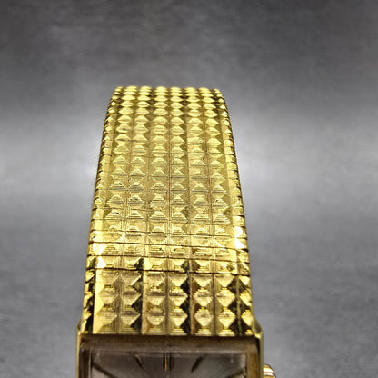 Bucherer Watch Women 16mm Silver Dial Gold Plated Manual Wind Runs Vintage4