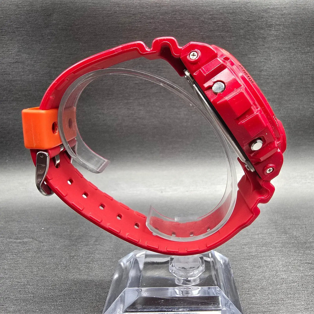 Casio G-Shock DW-6900CB Watch Men 50mm Orange Red Chrono Alarm New Battery JP8
