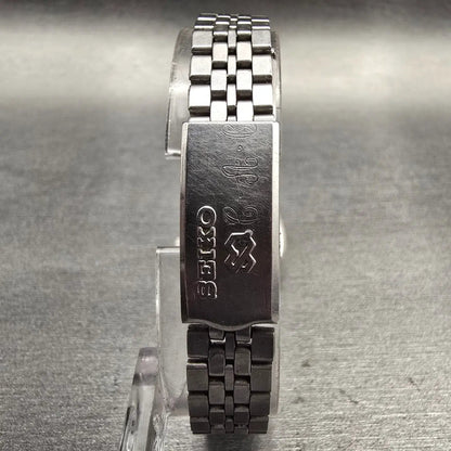 Seiko SQ Watch Women 23mm Silver Dial Silver Tone Daydate 2A23-0029 New Battery7