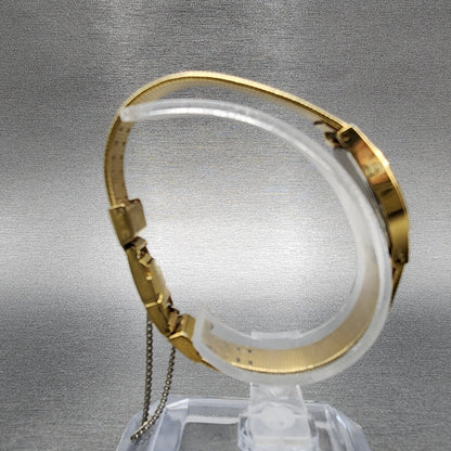 VTG Seiko Watch Women 17mm Champangne Dial Gold Tone Round 2Y000019 New Battery8