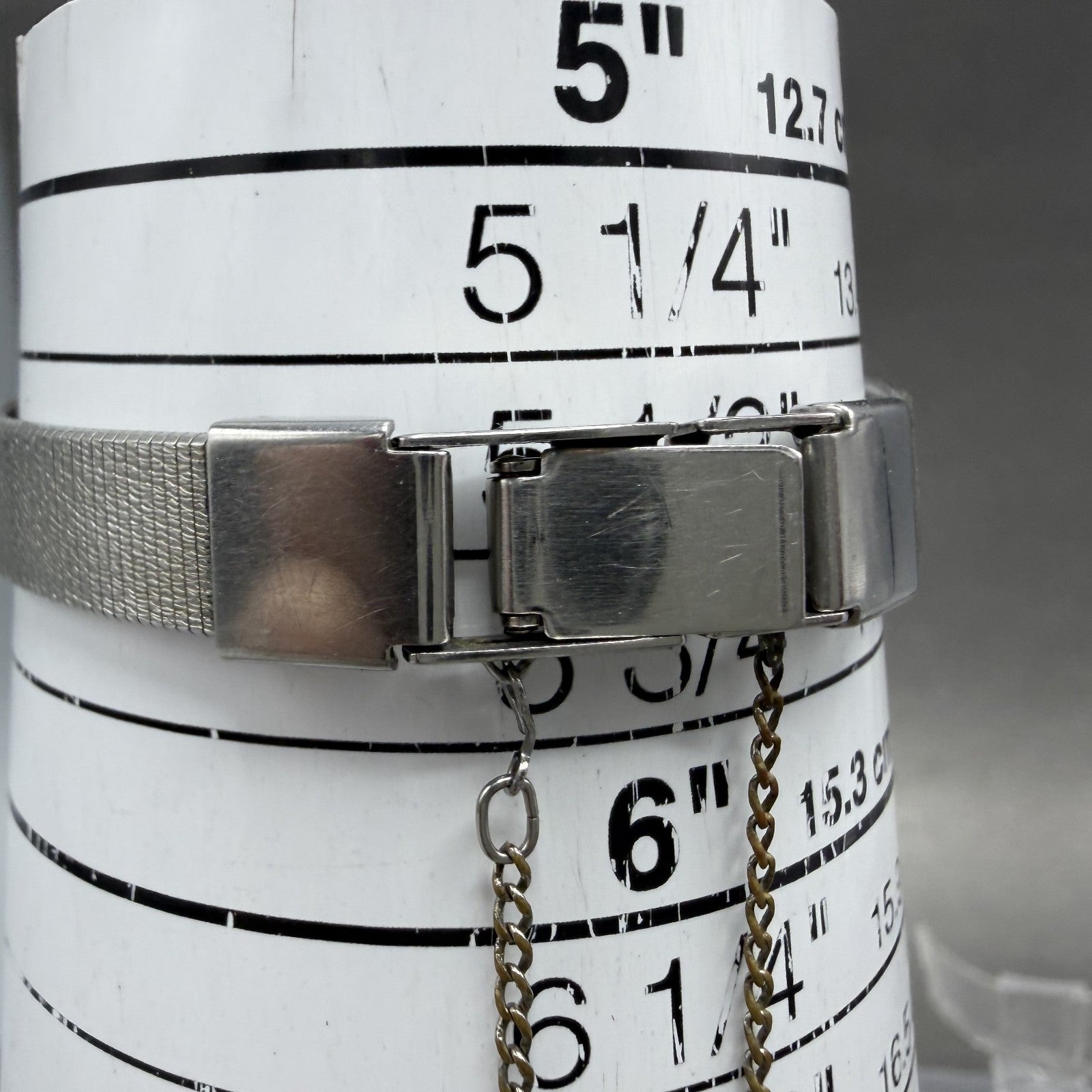 Seiko Watch Women 18mm Silver Dial Silver Tone Round 2C20-0020 New Battery9
