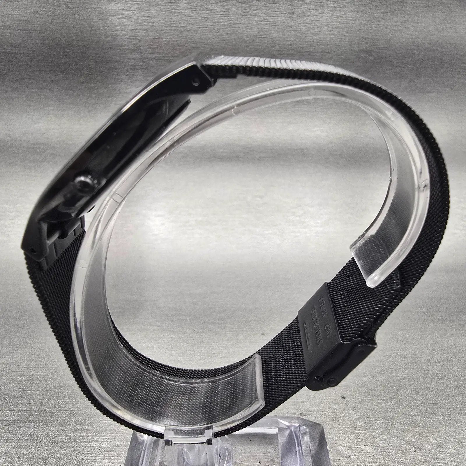 Skagen Denmark Watch Men 37mm Black Dial Titanium Date Round 233XLTMB New Batt T6