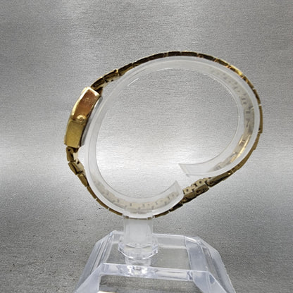 Elgin Watch Women 18mm MOP Dial Gold Tone Oval EG388 New Battery6