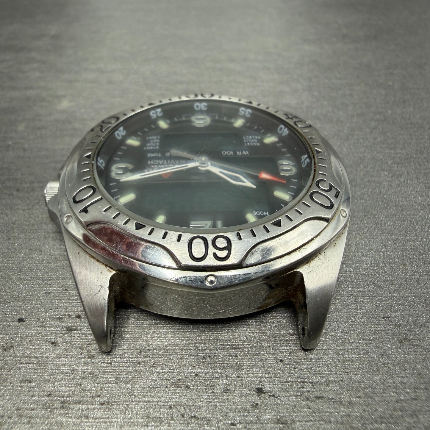 Citizen Promaster Diver Navitech  Watch Men Black Dial Steel C460-Q01563 PARTS5