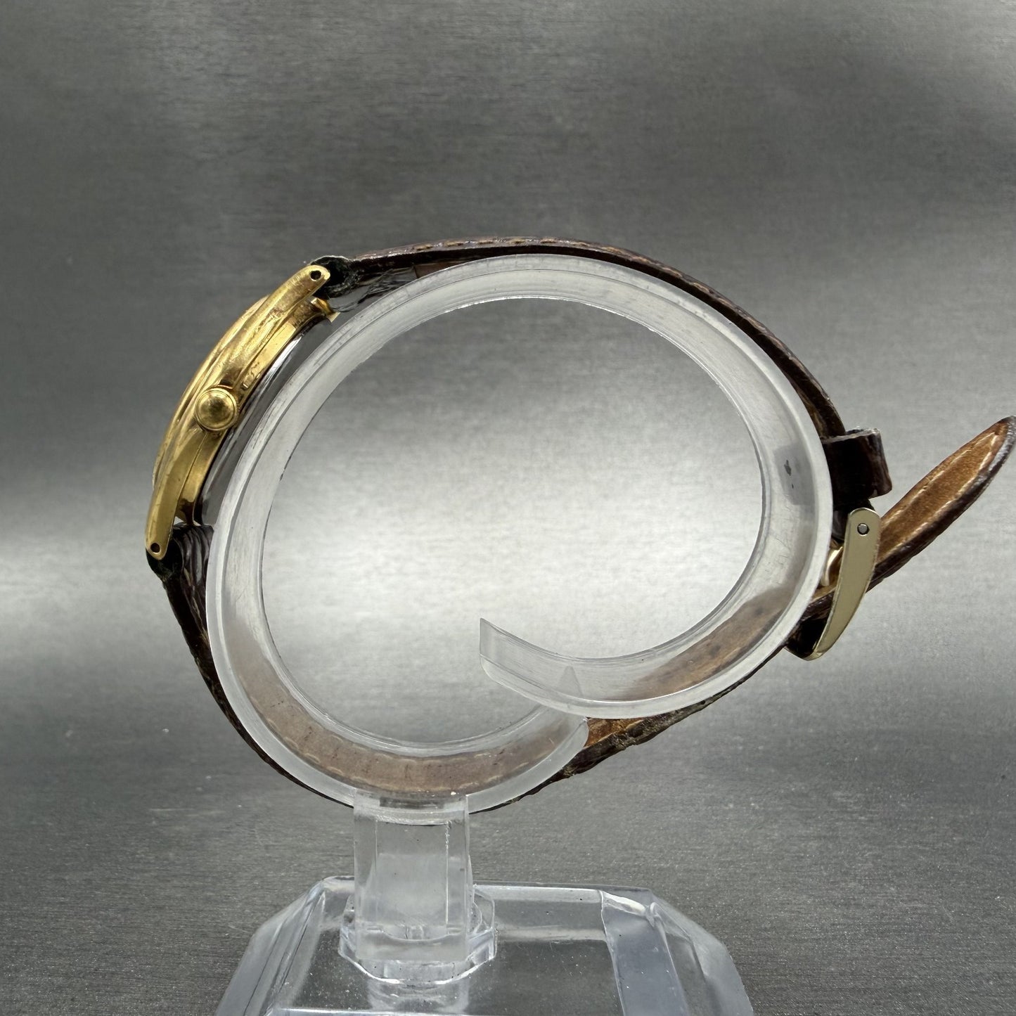 Seiko Watch Women 25mm Champagne Dial Gold Tone Date Round V782-6E50 New Battery6
