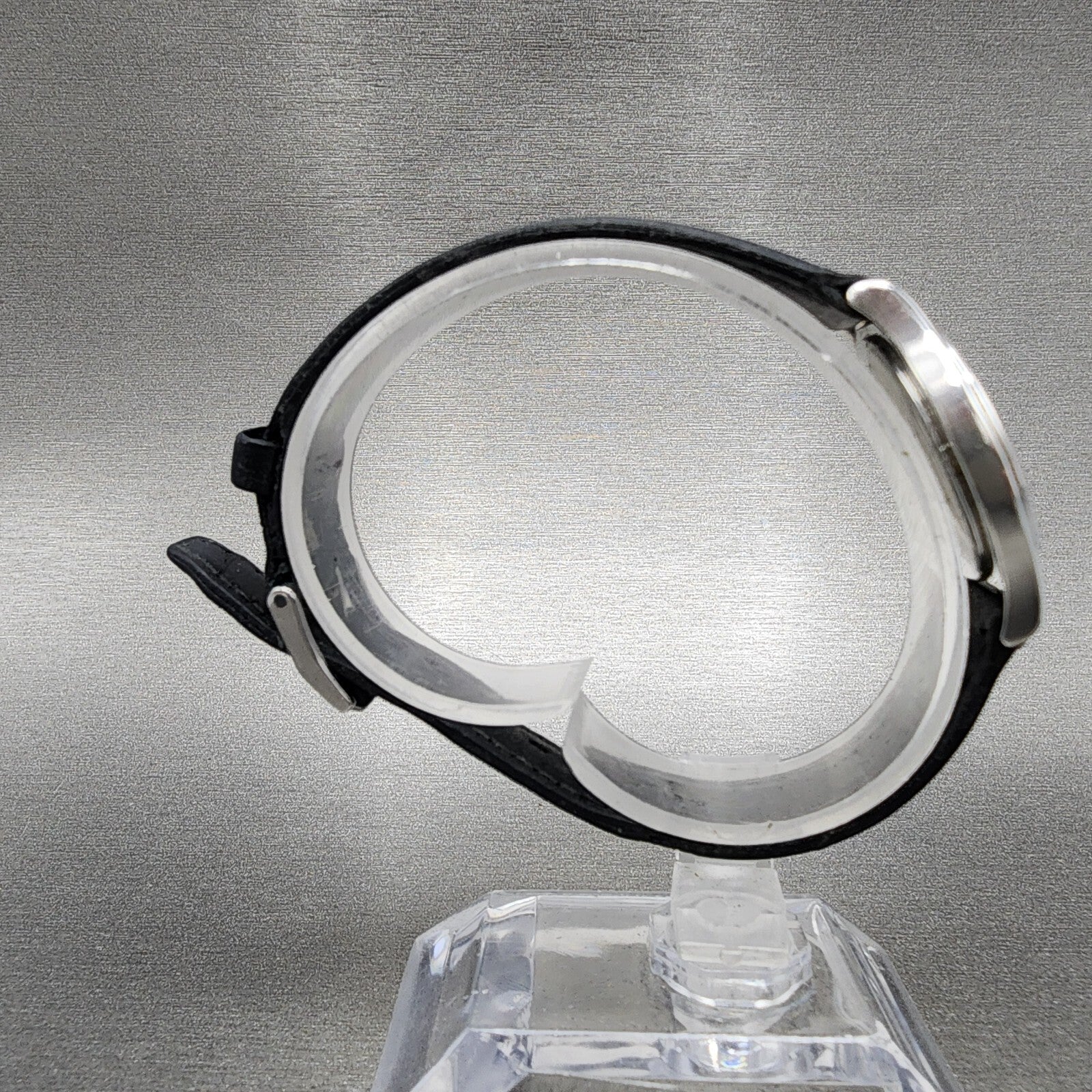 Movado Museum Watch Women 28mm Black Dial Steel Round New Battery 84E408238
