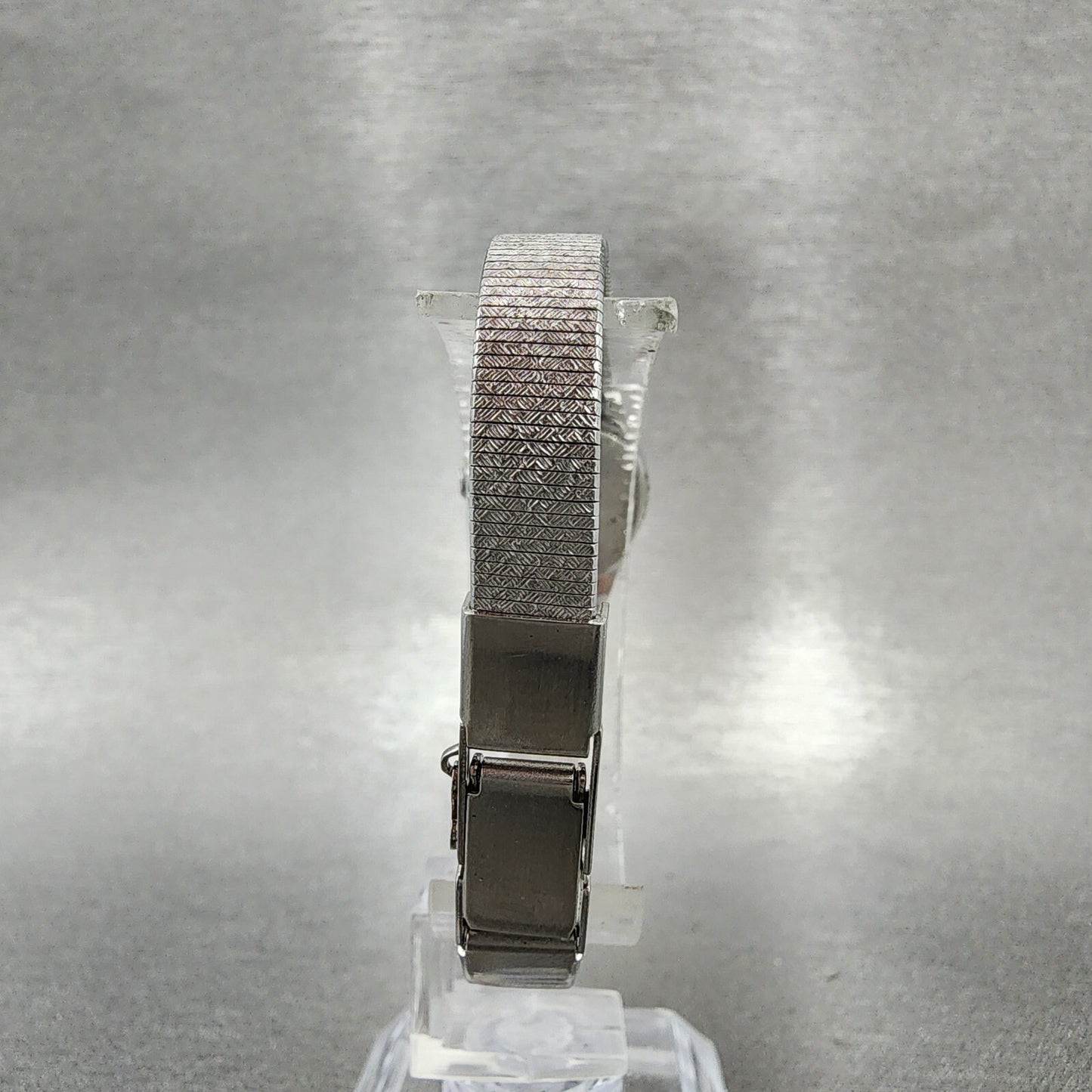 Seiko Watch Women 17mm Silver Dial Silver Tone Hexagon 4N015029 New Battery7
