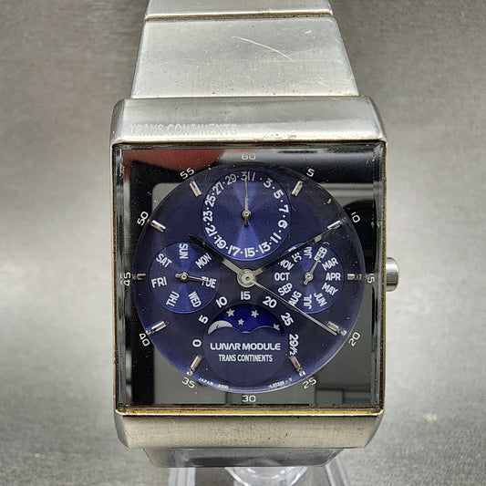 Trans Continents Triple Calendar Moonphase Watch Men 31mm 6300-H24440 PARTS