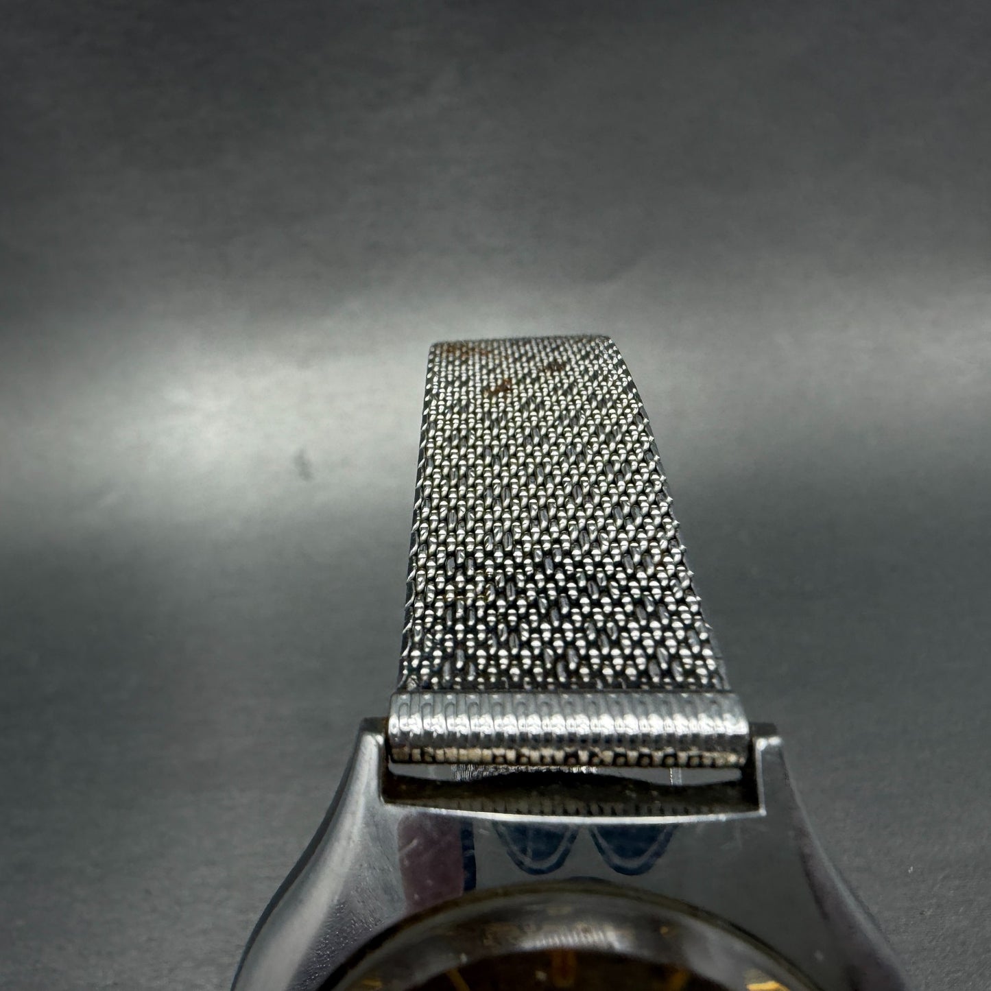 Ricoh Riquartz Watch Men Brown Dial Silver Tone Round 572008 VTG PARTS6