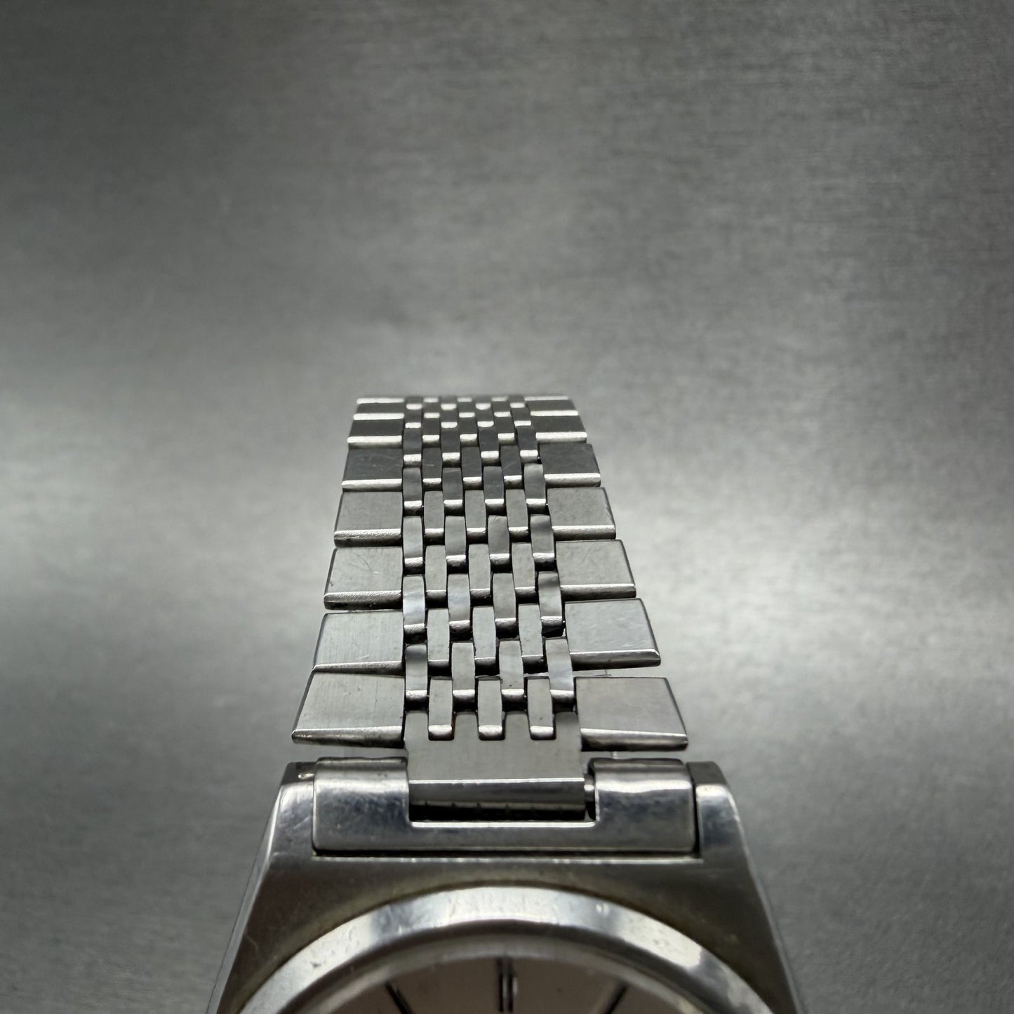Orient Swimmer Watch Men 32mm Silver Dial Silver Tone Date Round New Battery4