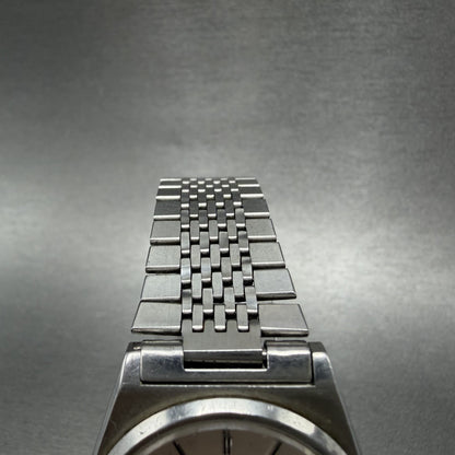 Orient Swimmer Watch Men 32mm Silver Dial Silver Tone Date Round New Battery4