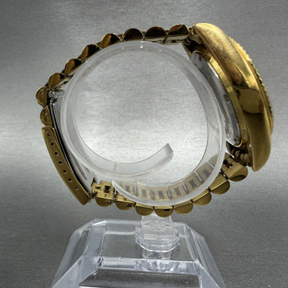 Invicta Watch Women 36mm Gold Dial Gold Tone Round 29411 New Battery8