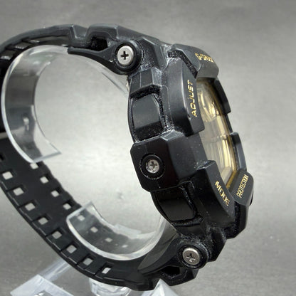 Casio G-Shock GD-350GB Watch Men 50mm Digital Black Gold Alarm Chrono New Batt3