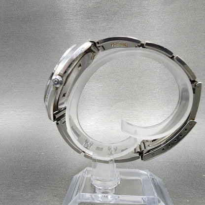 Citizen Crystal Seven Custom Automatic Watch Men 37mm Black Dial Steel Runs7