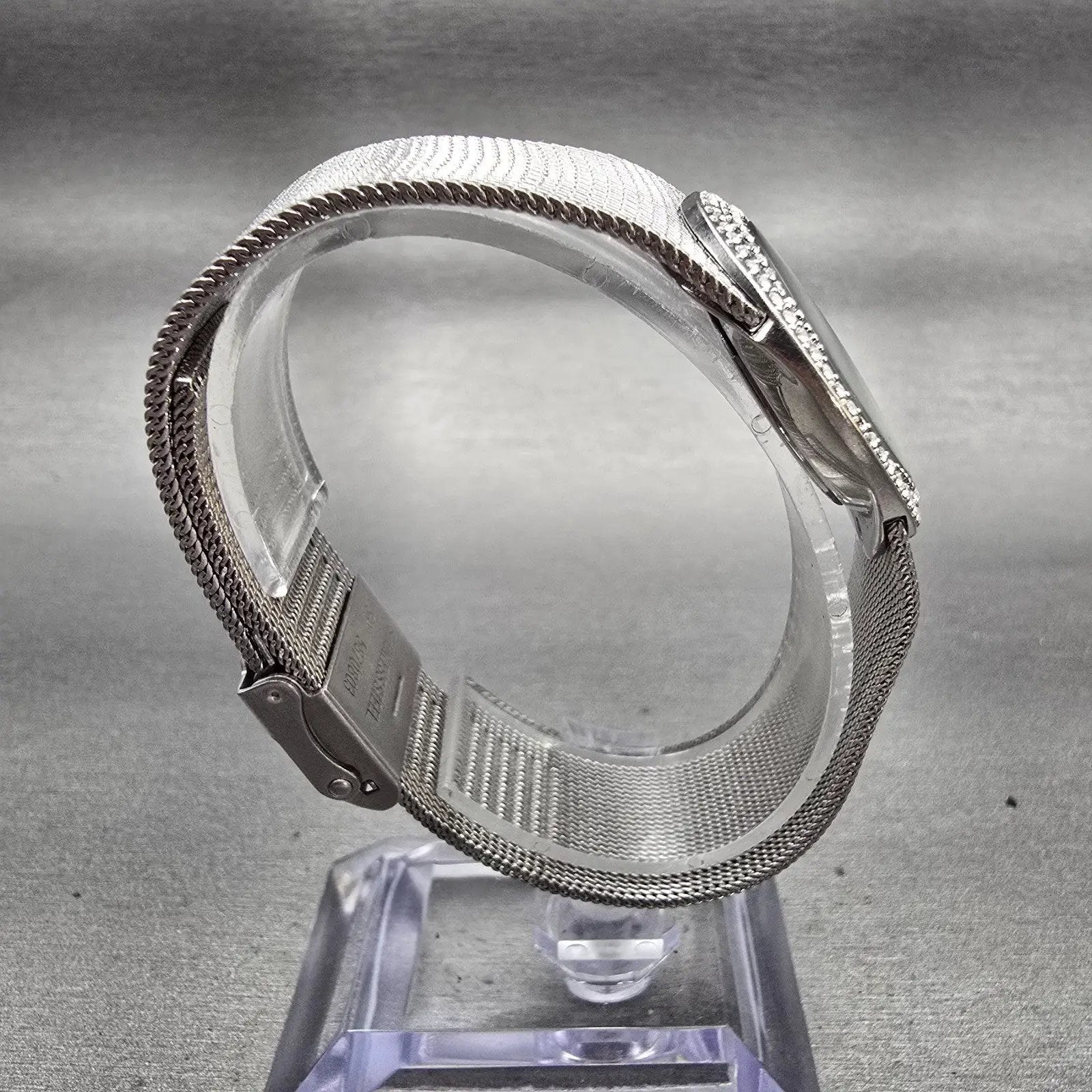 Skagen Watch Women 26mm MOP Dial Silver Tone Gemmed 566XSSS New Battery8