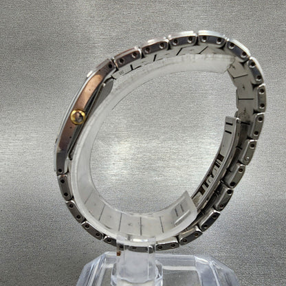 Seiko Vivace Watch Women 18mm Silver Dial Silver Tone 1n00-6k70 New Battery