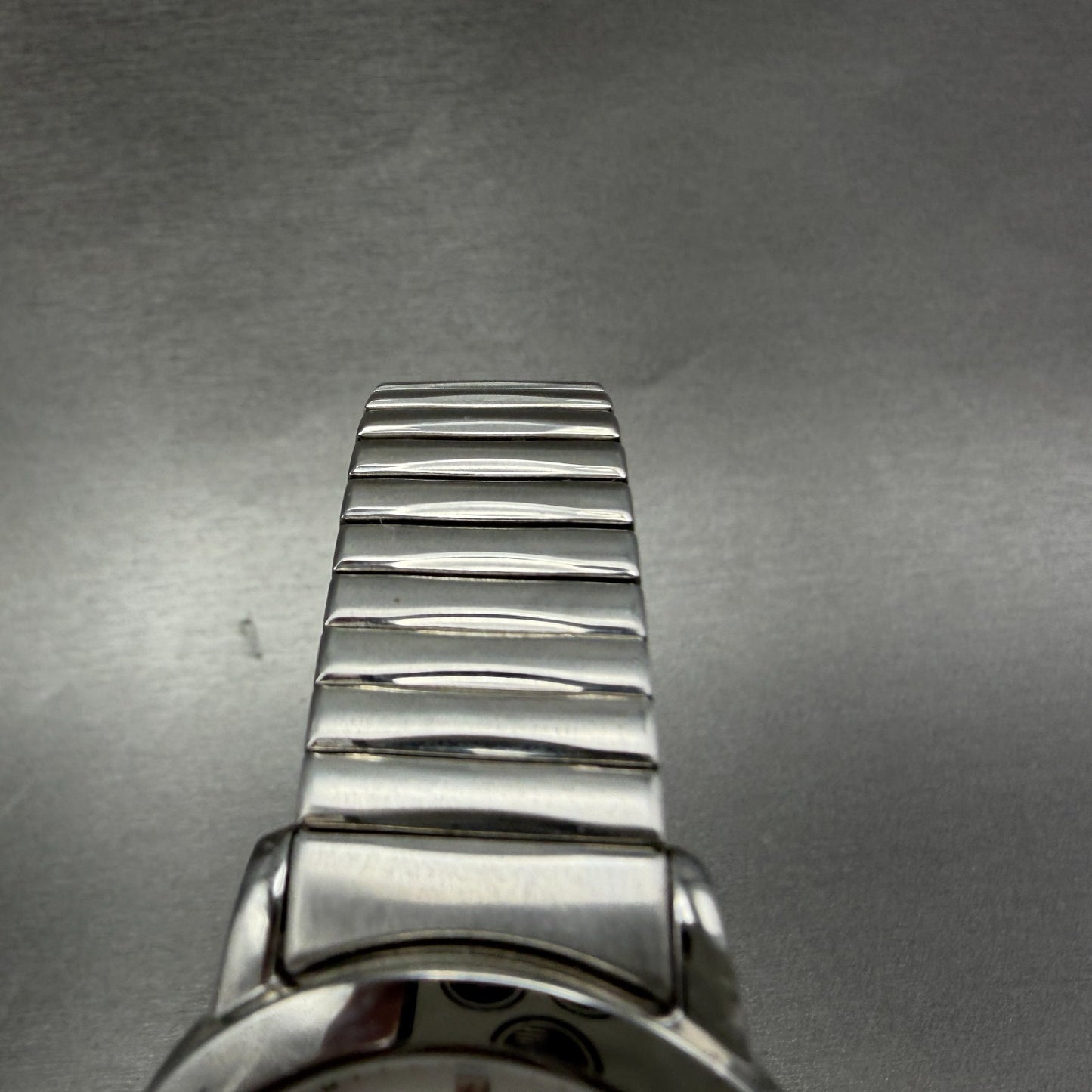 Timex Easy Reader Watch Men 37mm White Dial Silver Tone Date New Battery4