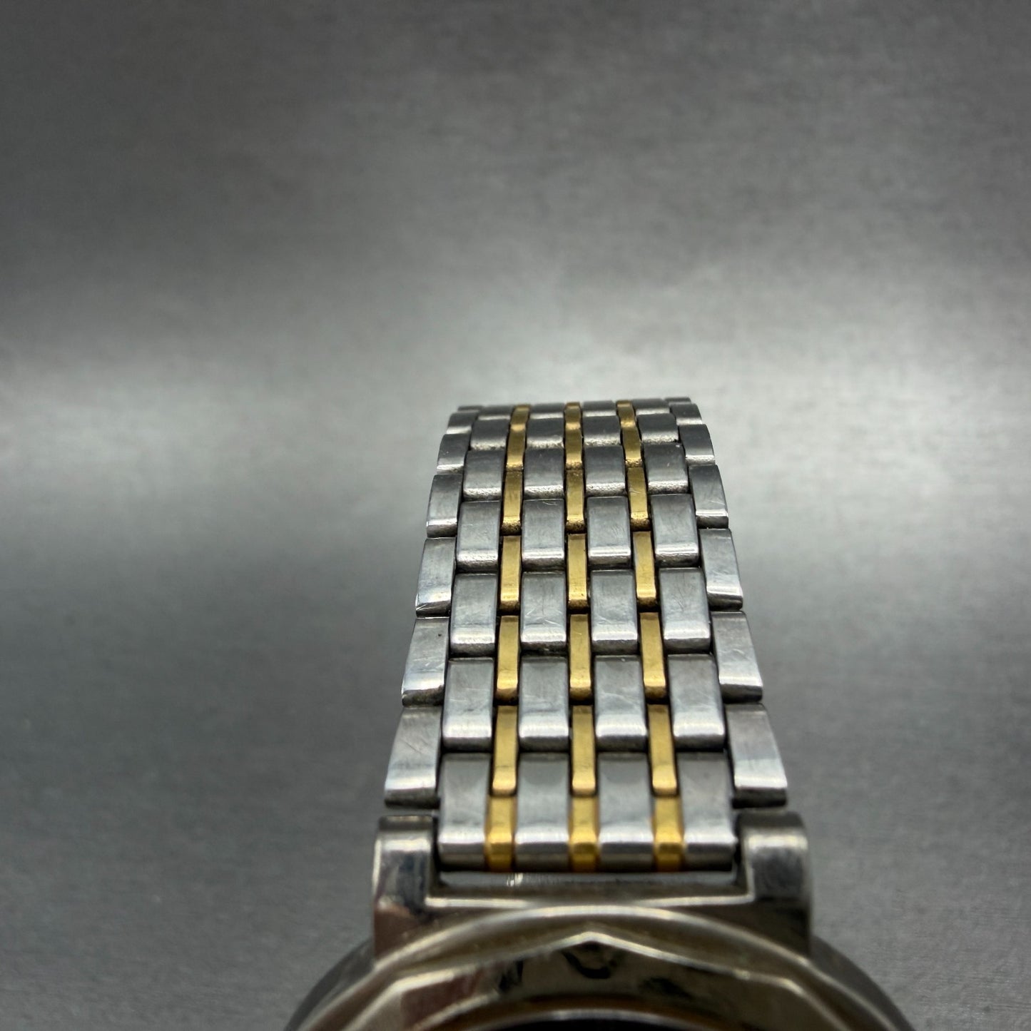 Seiko Alba Urban Watch Men 31mm Black Dial Two Tone Round V801-0910 New Battery4