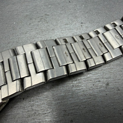 Casio Lineage Titanium Watch Men 38mm Silver Dial Daydate LIN-171J READ!! Newbat15