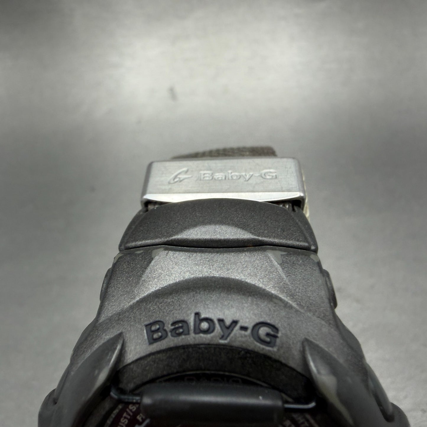 Casio Baby-G BGR-210 Watch Women 43mm Gray Alarm Chrono Digital New battery5