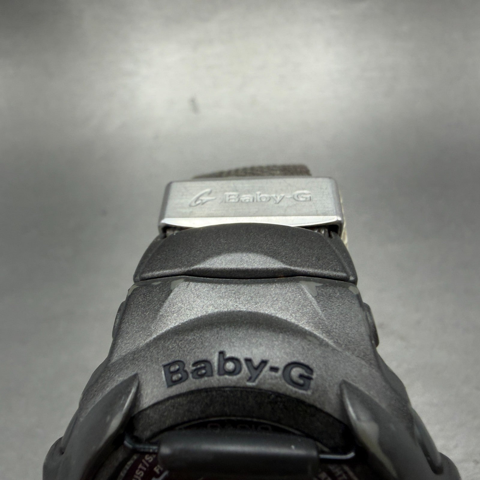 Casio Baby-G BGR-210 Watch Women 43mm Gray Alarm Chrono Digital New battery5