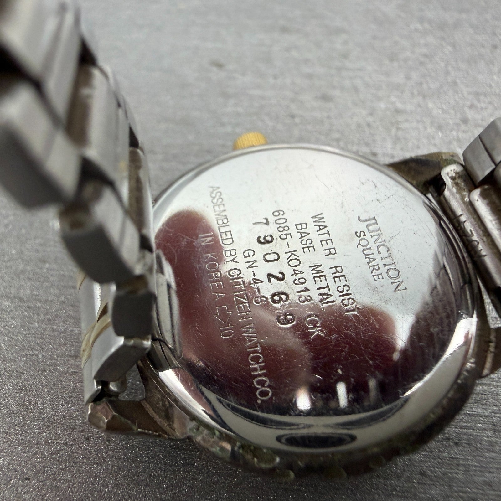 Citizen Junction Moonphase Watch Women 26mm Champagne Dial Two Tone New Battery9