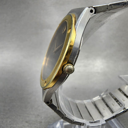 Movado Museum watch Men 32mm Black Dial Two Tone Round 86.A2.876C New Battery2