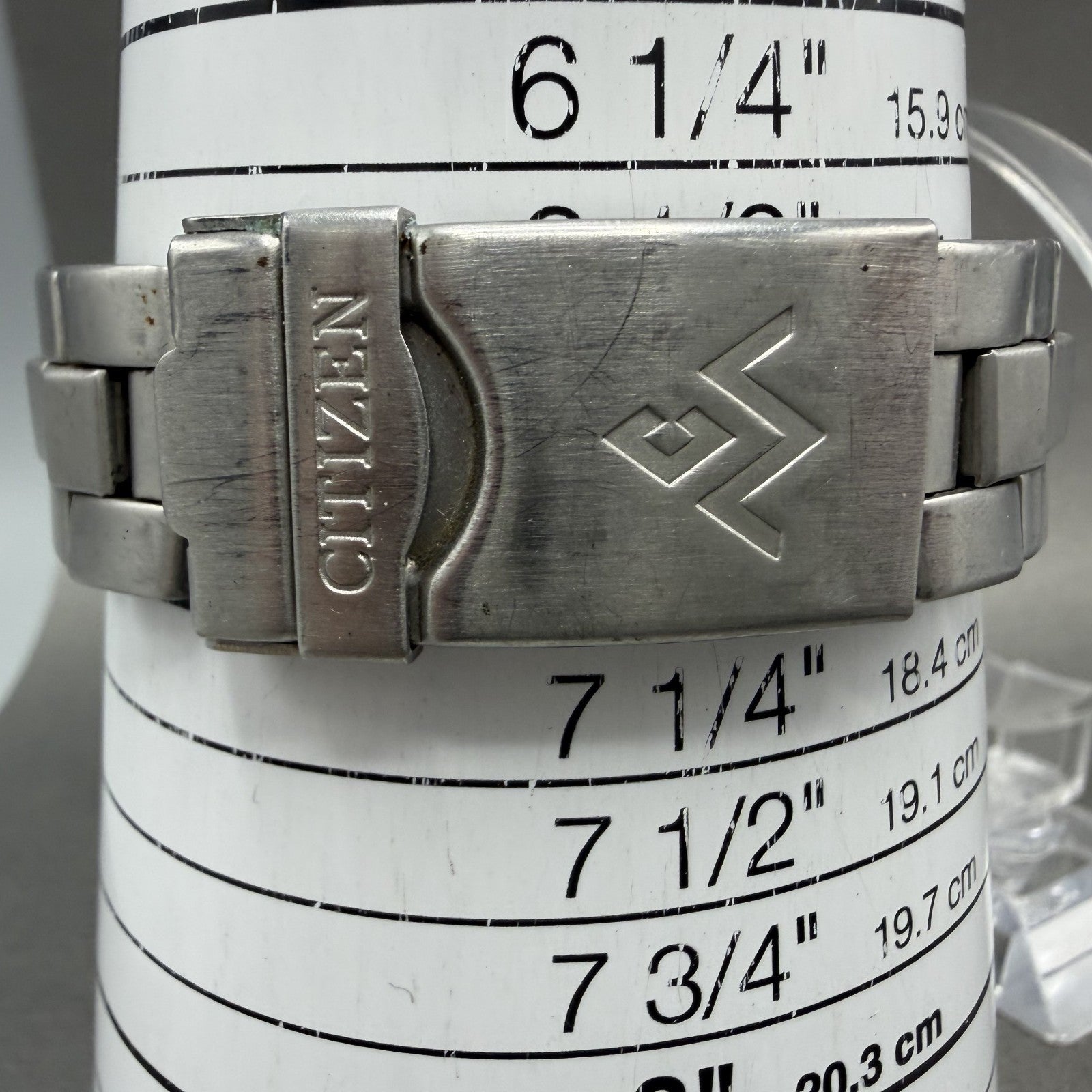 Citizen WR 50 Watch Men 35mm Black Dial Two Tone Date 2510S74792 New Battery10