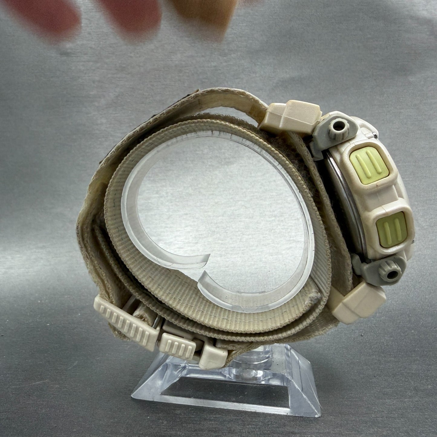 Casio G-Shock DW-8800 Watch Men 46mmDigital White Gray Case Round READ!!! NewBat8