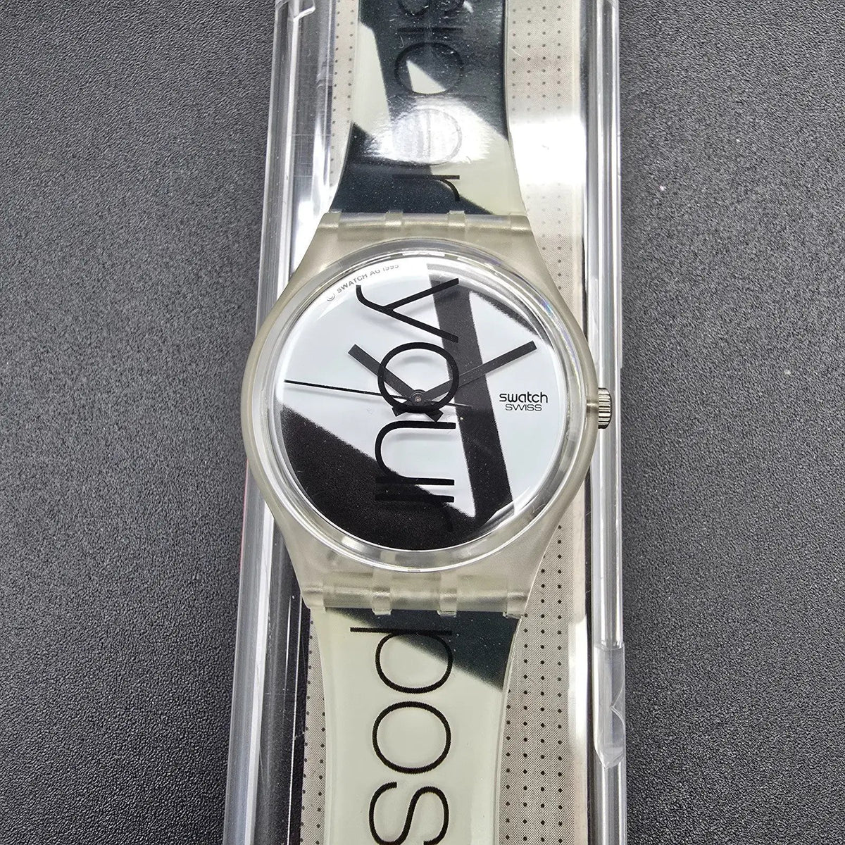 Swatch Messages Limited Set Watch Men 34mm GK226 GK227 GK228 New Battery NOS4