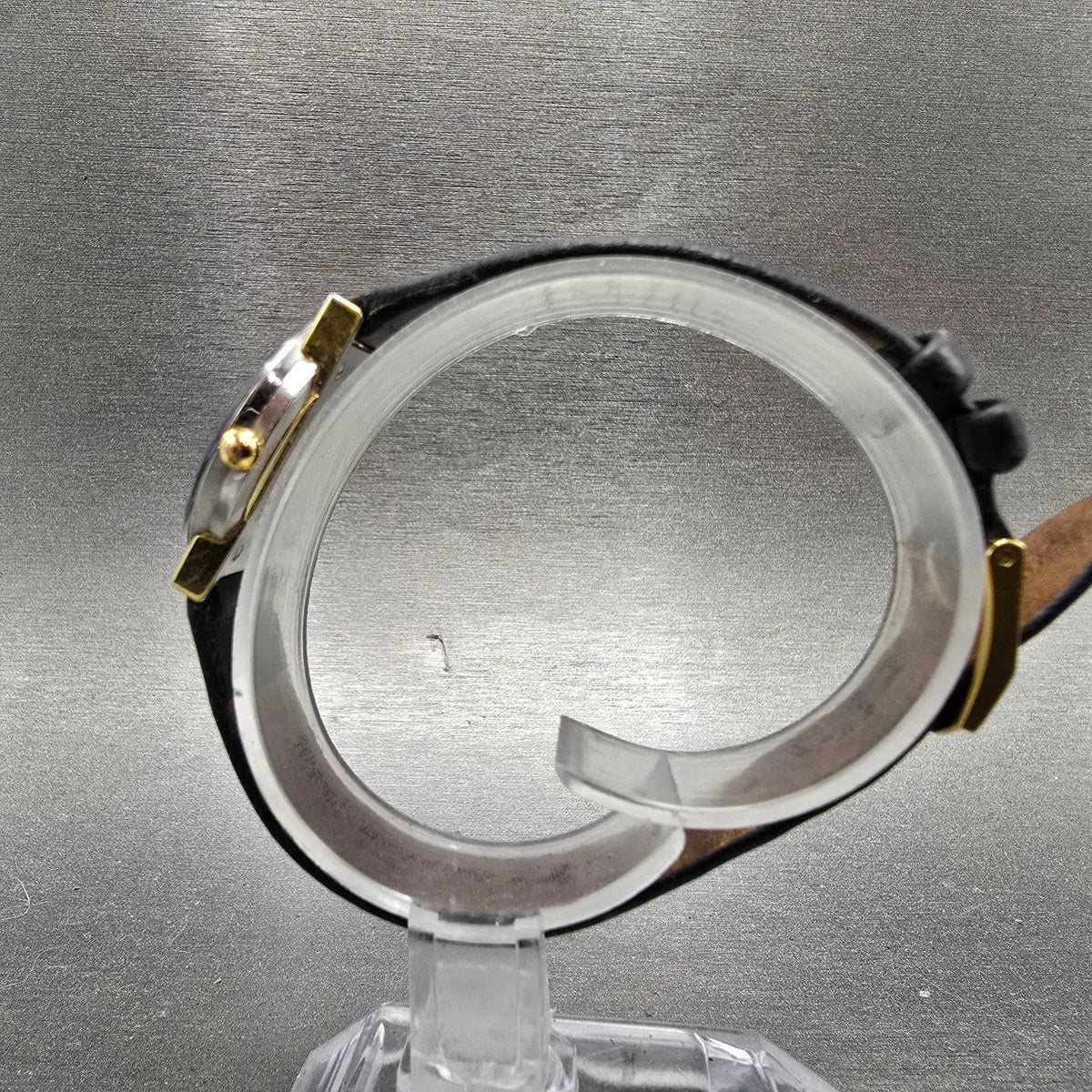Movado Museum Safiro Watch Women 23mm Black Dial Steel 81.C1.827 New Battery6