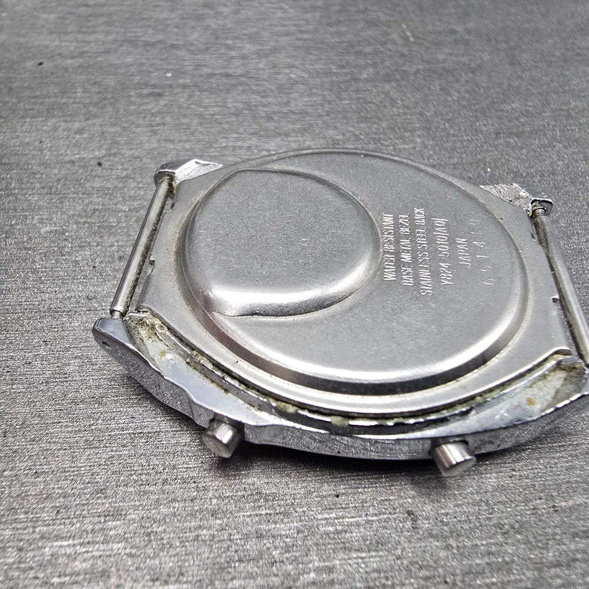 Seiko ALBA Digital Watch Men 35mm Digital Vocie Alarm Y824-5010 JDM PARTS11