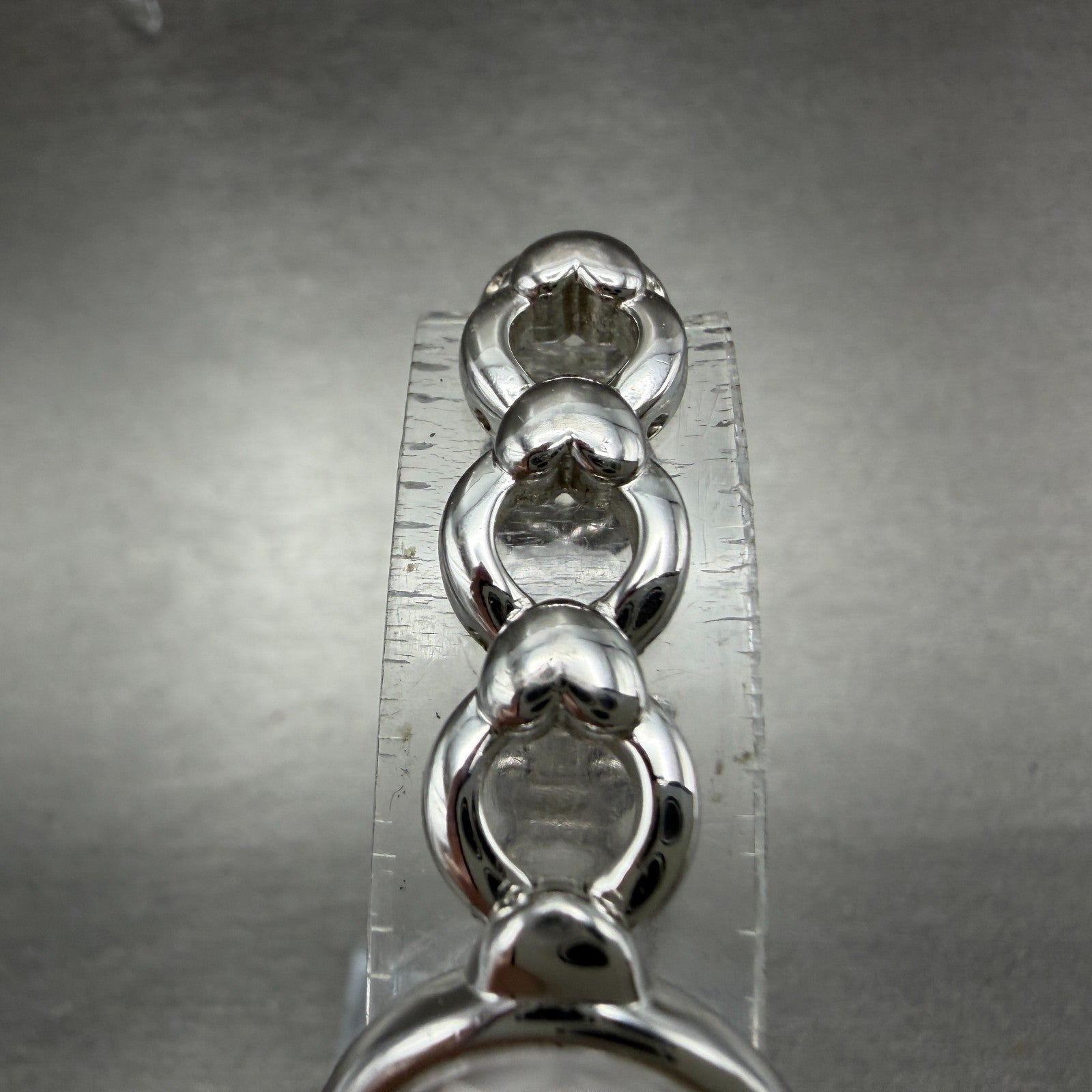 Seiko Tisse Watch Women 18mm White Dial Silver Tone Hearts 1F20-1B20 New Battery4