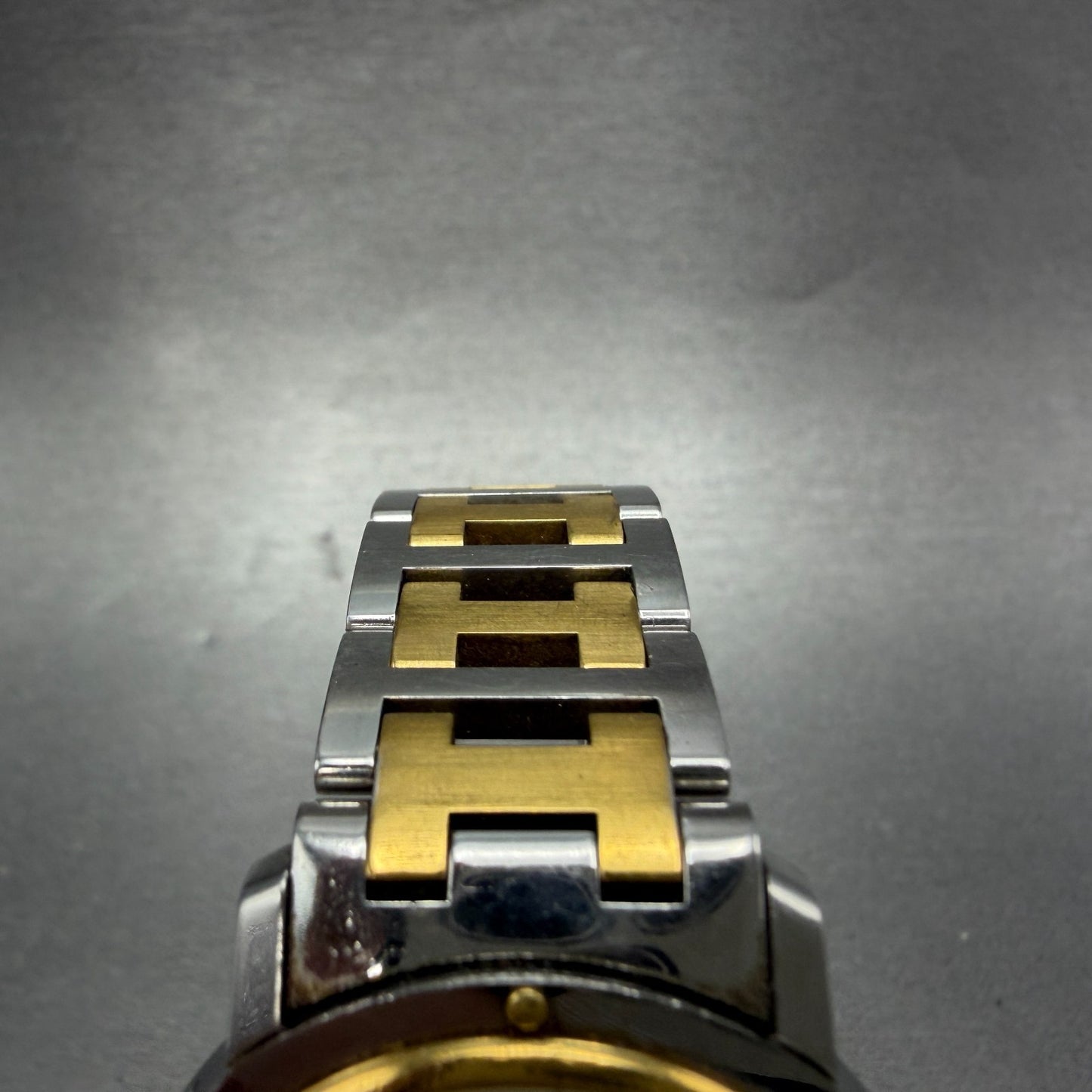Hermès Clipper watch Men 36mm Cream Dial Two Tone Date Round 751009 New Battery4