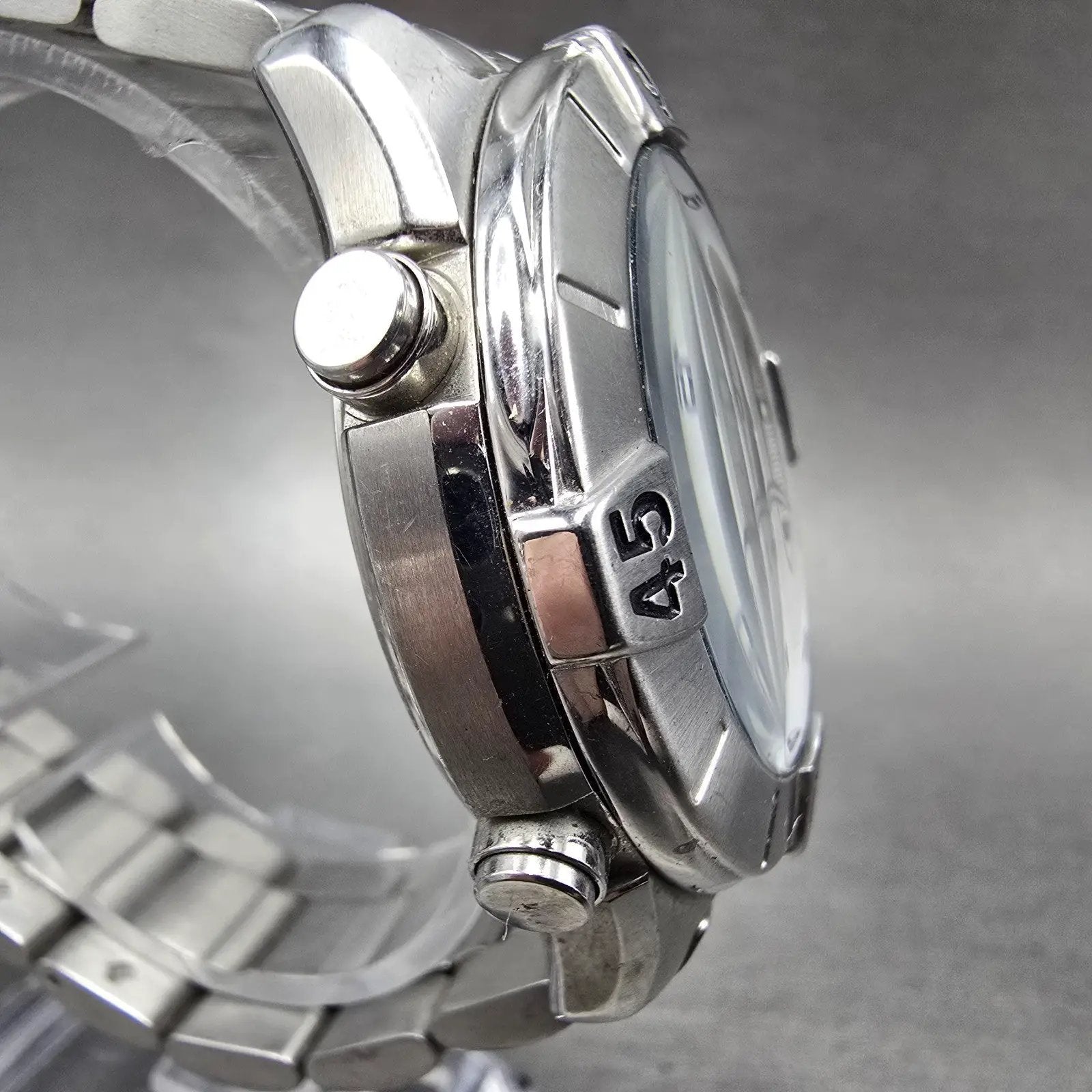Citizen Promaster Navihawk World Time Watch Men 42mm White Dial Steel New Batt3