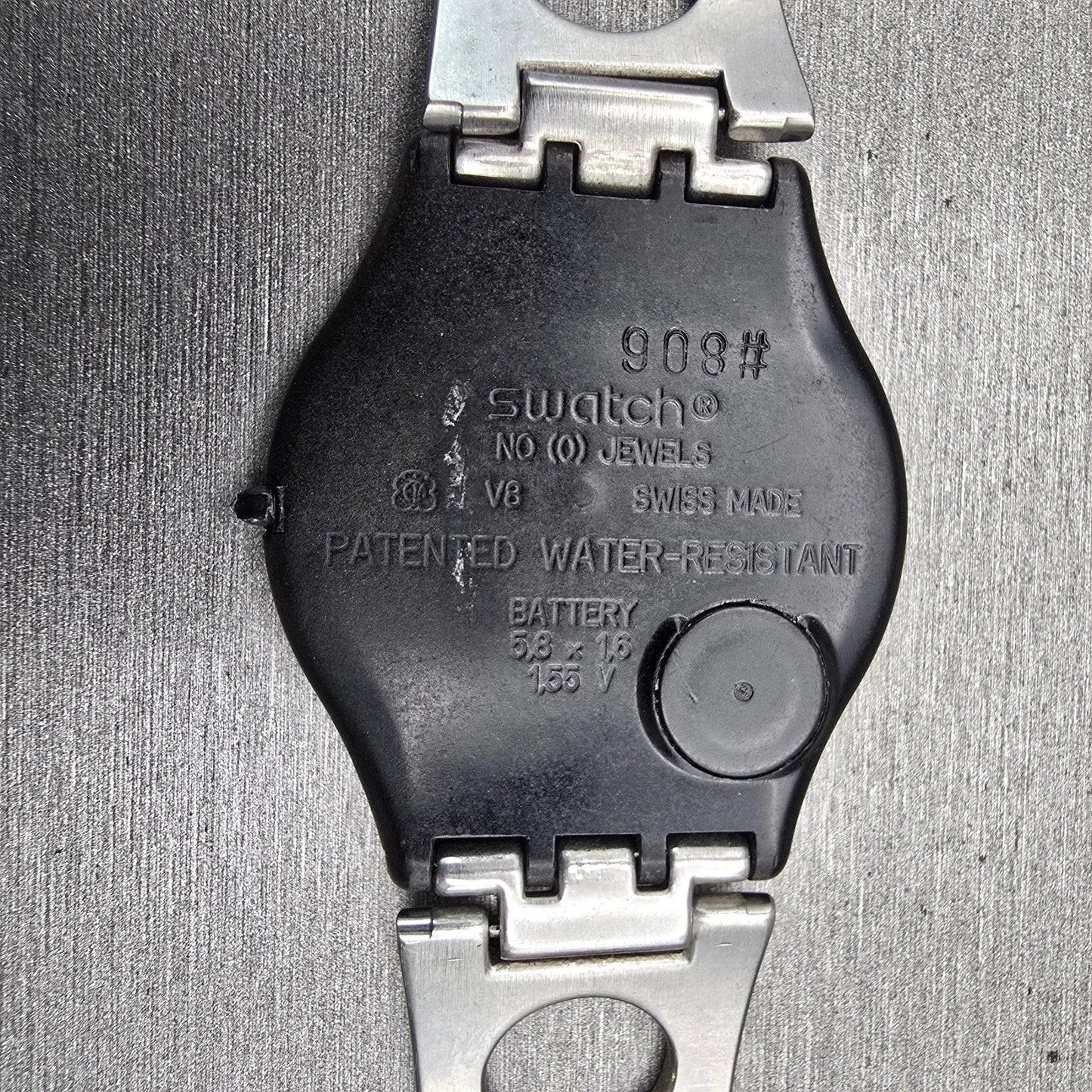 Swatch Skin SIMPLE LIFE Watch Women Black Dial Black Case Round SFK111G New Batt10