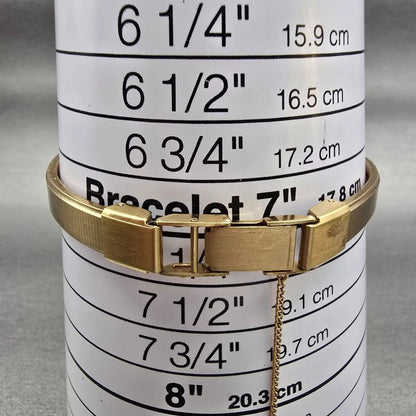 Seiko Tank Watch Women 13mm Gold Dial Gold Tone Rectangle 2E20-5139 New Battery9
