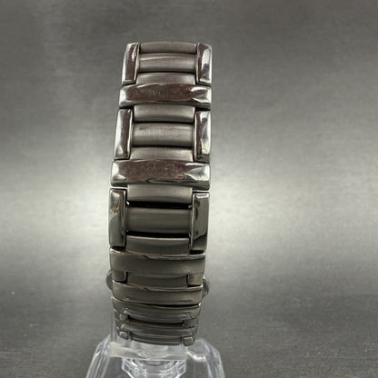 Maurice Lacroix Miros Tank Watch Women 16mm MOP Dial Steel Diamonds New Battery7