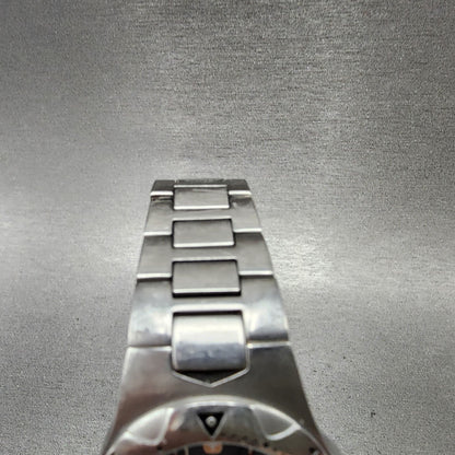 Swiss Military Dive Watch Women 31mm Blue Dial Silver Tone date Round New Batt4