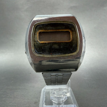 Orient Digital Watch Men 39mm LCD Silver Tone Green Dial TS641102-40 PARTS6